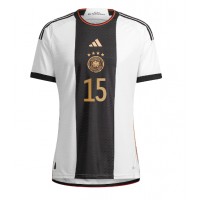 Maglie da calcio Germania Niklas Sule #15 Prima Maglia Mondiali 2022 Manica Corta